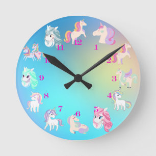 Unicorn Clock
