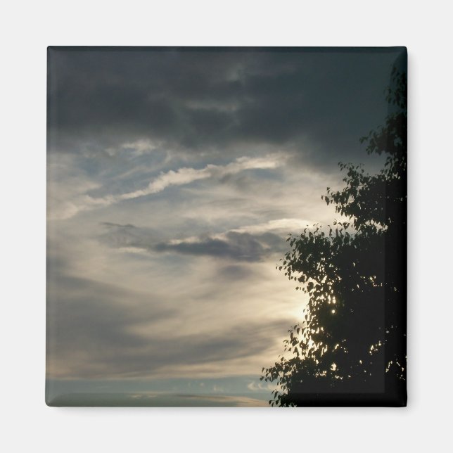 Unicorn Clouds Magnet (Front)