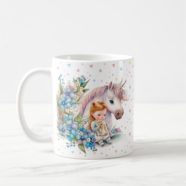 Unicorn  coffee mug (Left)