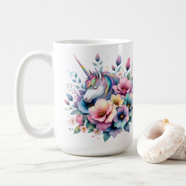 Unicorn Coffee Mug (With Donut)