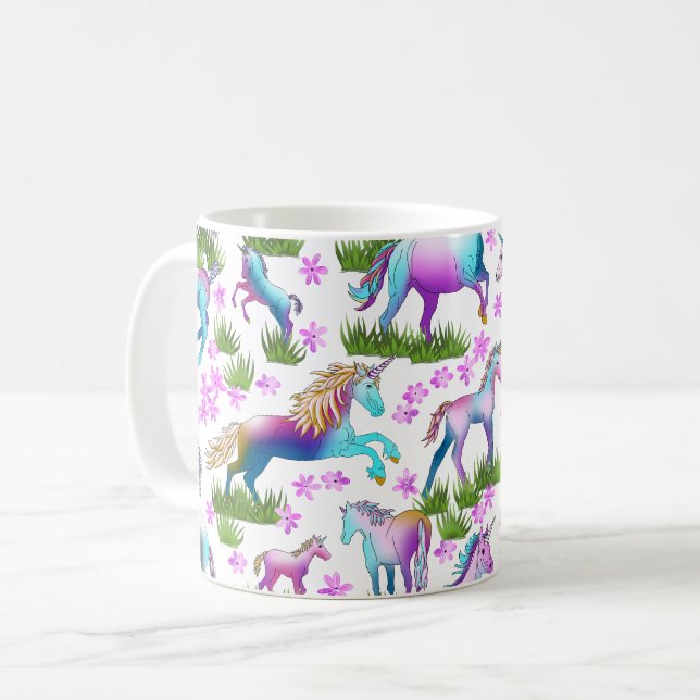 Unicorn Coffee Mug (Front Left)