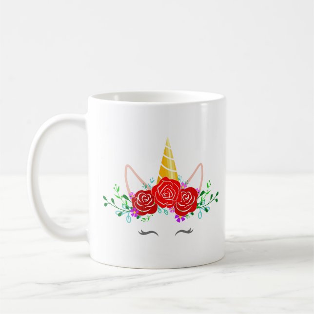 Unicorn Coffee Mugs (Left)