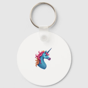 Unicorn Colorful Tie-Dye Unicorn Horse T-Shirt, Sm Key Ring