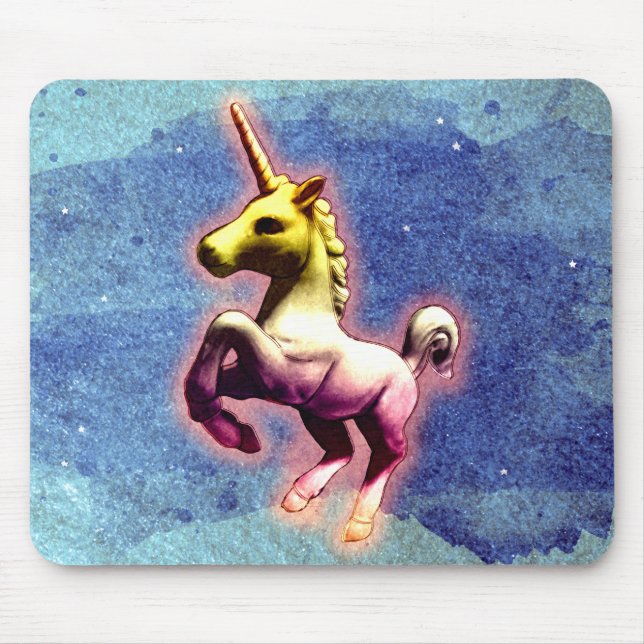 Unicorn Computer Mouse Pad (Front)