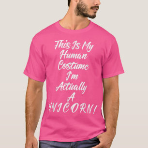 Unicorn Costume Cute And Funny Halloween Unicorn  T-Shirt