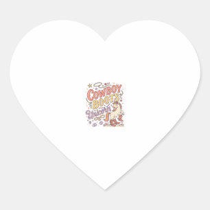 Unicorn Cowboy Boots Unicorn Whimsical Zazzle Desi Heart Sticker