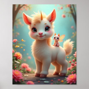 Unicorn Creature Poster