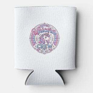 Unicorn Crew Playful Print on Demand Design_1 Can Cooler