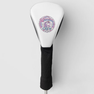 Unicorn Crew Playful Print on Demand Design_1 Golf Head Cover