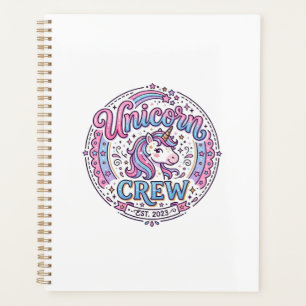 Unicorn Crew Playful Print on Demand Design_1 Planner
