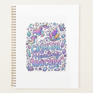 Unicorn Crystal Healing Unicorn Gift Idea Vector D Planner