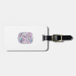 Unicorn Cupcake Unicorn Bakery White Background Pr Luggage Tag