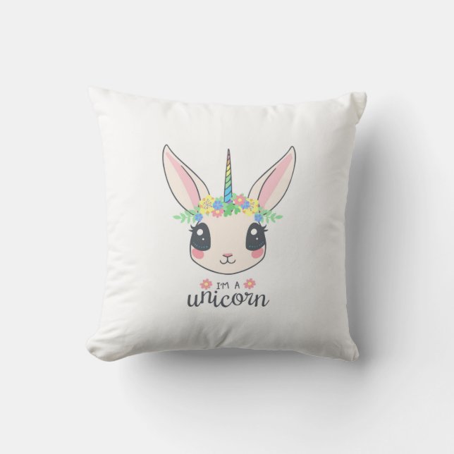 Unicorn Cushion (Front)