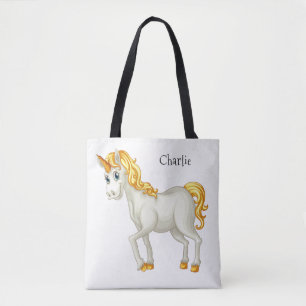 Unicorn custom name bags