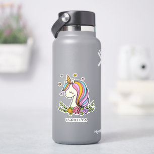 Unicorn Cute Whimsical Girly Personalised Name