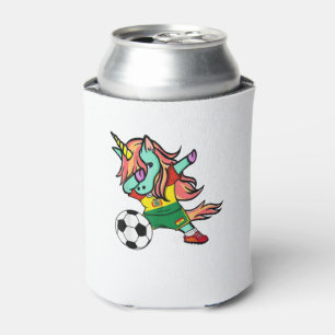 Unicorn Dab Bolivia Soccer Jersey Bolivian Footbal Can Cooler