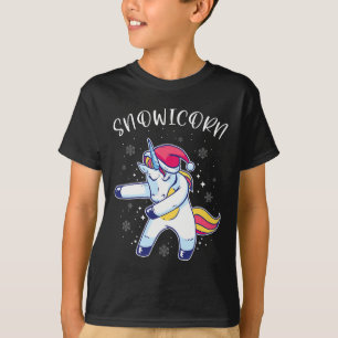 Unicorn Dabbing Skeleton Costume Funny Halloween S T-Shirt