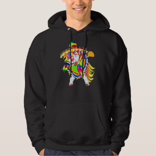 Unicorn Dabbing Taco Dab Cinco De Mayo Mexican Hoodie