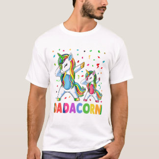 Unicorn Dadacorn Father T-Shirt