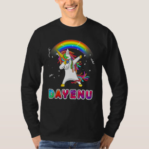 Unicorn Dayenu Passover For Kids T-Shirt