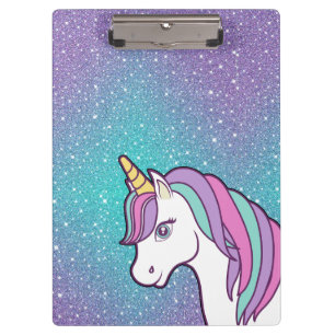 Unicorn design clipboard