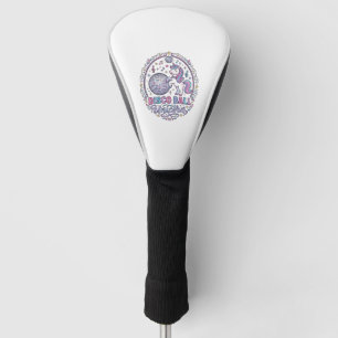 Unicorn Disco Ball Unicorn Playful Print on Demand Golf Head Cover