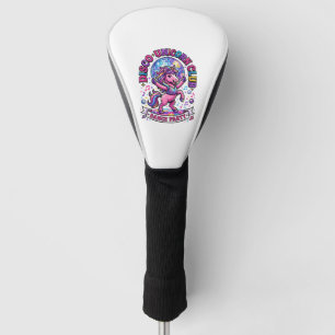 Unicorn Disco Unicorn Club Commercial Shirt Graphi Golf Head Cover