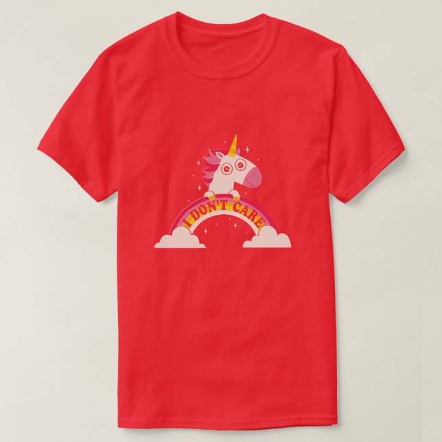 Unicorn Dont e T-Shirt (Design Front)