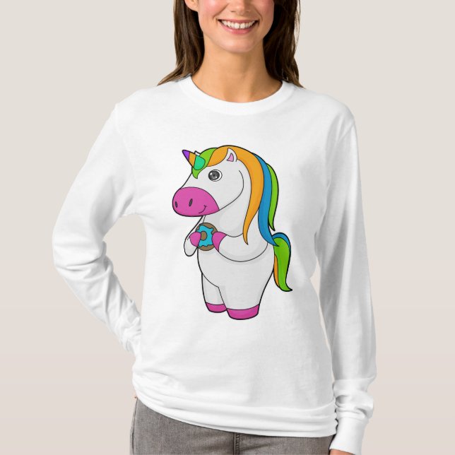 Unicorn Donut T-Shirt (Front)