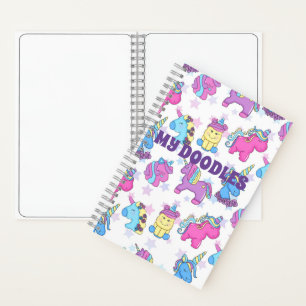 UNICORN DOODLE SKETCH BOOK