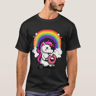 Unicorn Doughnut T-Shirt