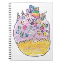 Unicorn Doughnut With Sprinkles Kid Artist Drawing