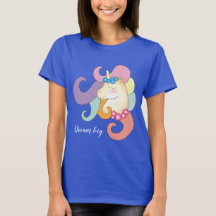 Unicorn Dream Big elegant funny T-Shirt