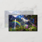 Unicorn Dream Business Cards By DreamFlame 5D (Front/Back)