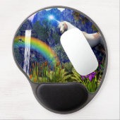Unicorn Dream Mousepad By DreamFlame 5D Gel Mouse Mat (Left Side)