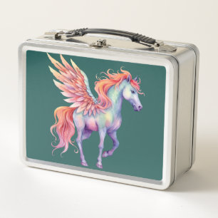 Unicorn Dreams: Back-to-School Metal Lunch Box