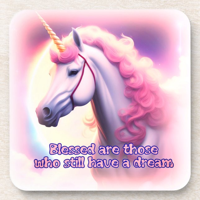 Unicorn dreams coaster (Front)