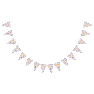 Unicorn Dreams Custom Party Bunting Flags Banner