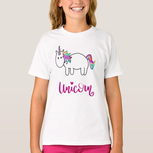 Unicorn Einhorn Shirt (Front)