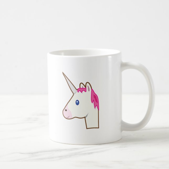 Unicorn emoji coffee mug (Right)