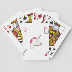 unicorn emoji playing cards