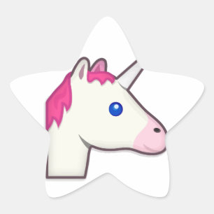 unicorn emoji star sticker