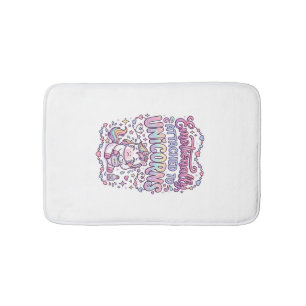 Unicorn Emotionally Attached to Unicorns Original Bath Mat