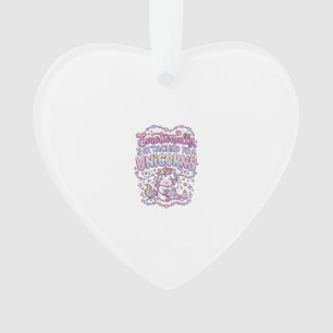 Unicorn Emotionally Attached to Unicorns Original  Ornament