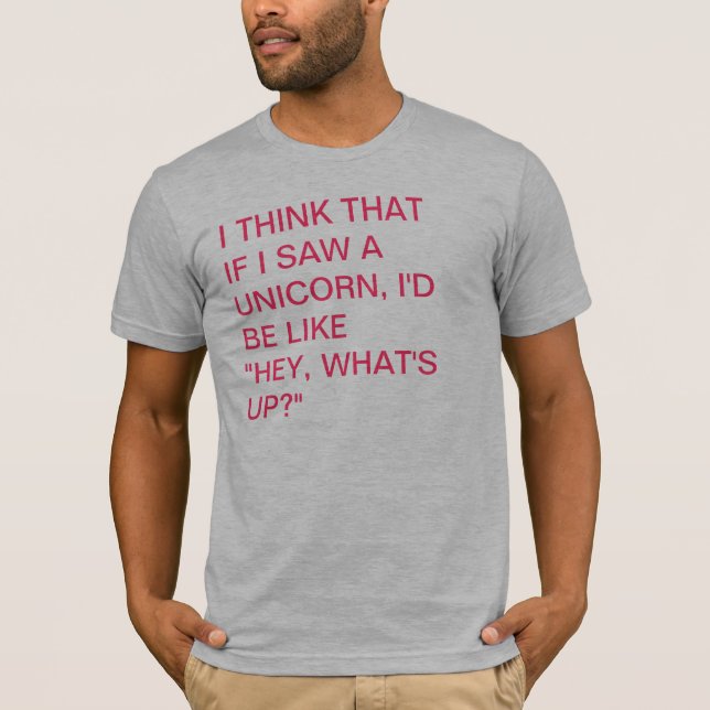 Unicorn Encounter Shirt (Beta) (Front)