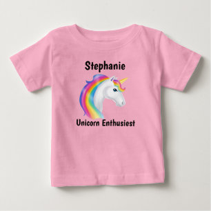 Unicorn Enthusiest Baby T-Shirt
