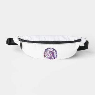 Unicorn Experimenting with Sparkles Commercial Cut Bum Bags