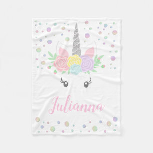 Unicorn Face Blanket