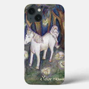 Unicorn & Fairies Custom Name iPad Case Cover Art