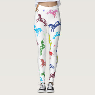 unicorn fairies fantasy colourful cute fashion leggings